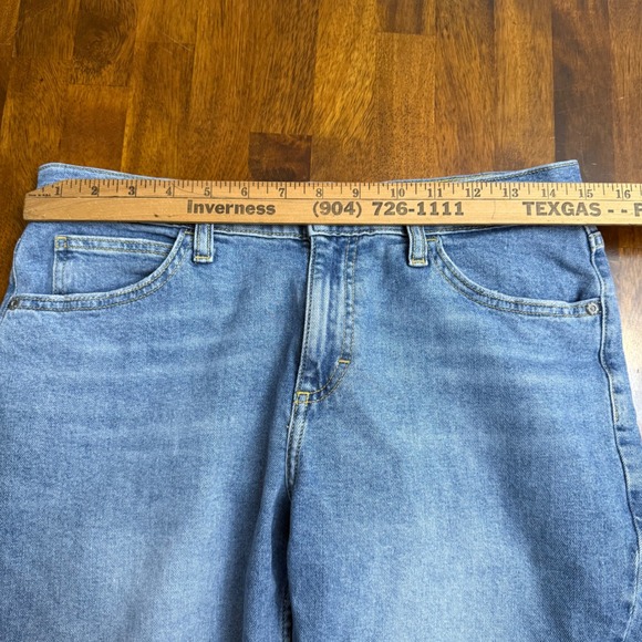 Lee Womens Straight Leg Light Wash Stretch Denim Jeans Size 6 Medium 112353250 - Picture 7 of 12